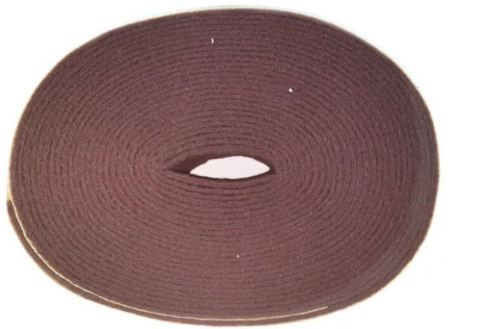 roll 10 m x 100 mm thin synthetic cloth AVF soft bordeaux